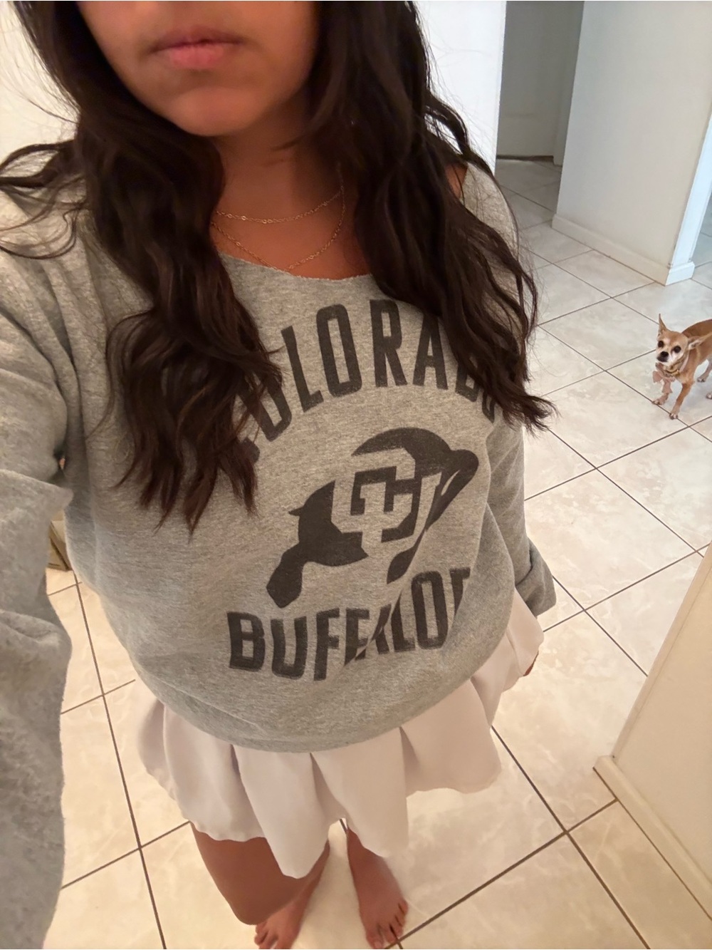 Vintage University of Colorado Buffaloes Oversize Crewneck Sweatshirt